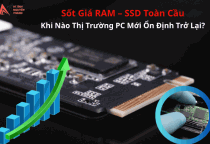 "Sốt Giá" RAM – SSD Toàn Cầu: Khi Nào Thị Trường PC Mới Ổn Định Trở Lại?