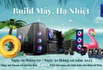 “Build Máy, Hạ Nhiệt” – Nhận ngay mã STEAM trị giá đến 100 USD!