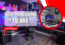 Setup phòng gaming Đẹp "Cực Chất"  tại nhà
