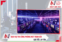 Thi Công Phòng Net Trọn Gói Chuyên Nghiệp – Vi Tính Nguyễn Thắng