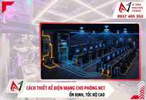 Cách thiết kế điện mạng cho phòng net ổn định, tốc độ cao