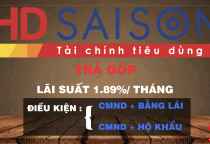 ĐIỀU KIỆN TRẢ GÓP HDSAIGON