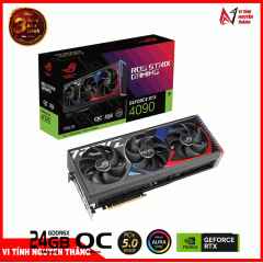 Card màn hình ASUS ROG Strix RTX4090 O24G Gaming Pcie 5.0 24GB GDDR6X