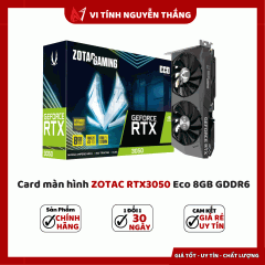 Card màn hình ZOTAC RTX3050 Eco 8GB GDDR6