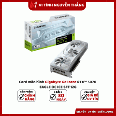 Card màn hình Gigabyte GeForce RTX™ 5070 EAGLE OC ICE SFF 12GB