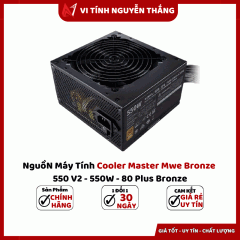 NguồN Máy Tính Cooler Master Mwe Bronze 550 V2 - 550W - 80 Plus Bronze