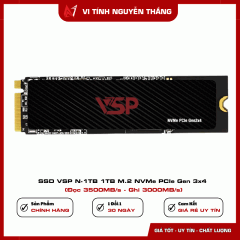 SSD VSP N-1TB 1TB M.2 NVMe PCIe Gen 3x4 (Đọc 3500MB/s - Ghi 3000MB/s)