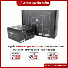 Nguồn Thermalright TR-TG1000 1000W - ATX 3.0 - PCI-e 5.0 - 80 Plus Gold - Full Modular