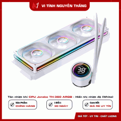 Tản nhiệt khí CPU Jonsbo TH-360 ARGB - Hiển thị nhiệt độ (White)