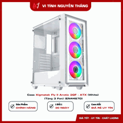 Case Xigmatek Fly II Arctic 3GF - ATX (White) (EN44670)
