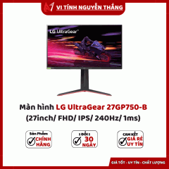 Màn hình LG UltraGear 27GP750-B (27inch/ FHD/ IPS/ 240Hz/ 1ms)