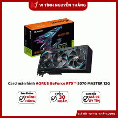 Card màn hình AORUS GeForce RTX™ 5070 MASTER 12GB