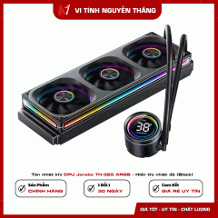 Tản nhiệt khí CPU Jonsbo TH-360 ARGB - Hiển thị nhiệt độ (Black)