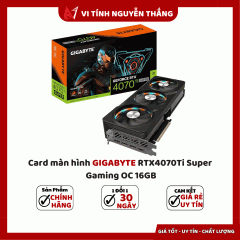 Card màn hình GIGABYTE RTX4070Ti Super Gaming OC 16GB