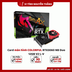  Card màn hình COLORFUL RTX3060 NB Duo 12GB V2 L-V