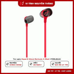 Tai nghe HyperX Cloud Earbuds II (Red) (705L8AA)