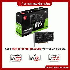 Card màn hình MSI RTX3050 Ventus 2X 6GB OC
