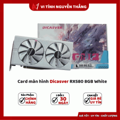 Card màn hình Dicasver RX580 8GB White