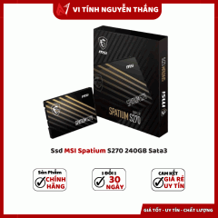  SSD MSI Spatium S270 240GB Sata3