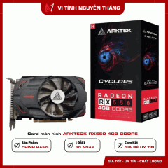 Card màn hình ARKTECK RX550 4GB GDDR5  