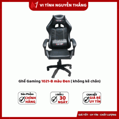 Ghế Gaming 1021-B màu Đen ( không kê chân)