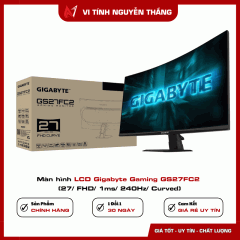 Màn hình LCD Gigabyte Gaming GS27FC2 (27/ FHD/ 1ms/ 240Hz/ Curved)