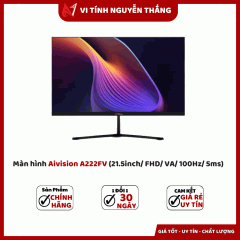 Màn hình Aivision A222FV (21.5inch/ FHD/ VA/ 100Hz/ 5ms)