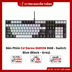  Bàn Phím Cơ Dareu Ek810X RGB - Switch Blue (Black - Grey)