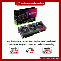 Card màn hình ASUS ROG Strix RTX4070Ti 12GB GDDR6X Rog-Strix-RTX4070Ti-12G-Gaming