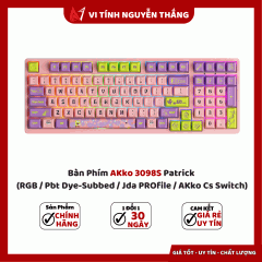 Bàn Phím AKko 3098S Patrick (RGB / Pbt Dye-Subbed / Jda PROfile / AKko Cs Switch) 