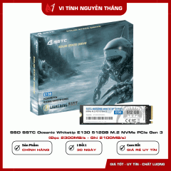 SSD SSTC Oceanic Whitetip E130 512GB M.2 NVMe PCIe Gen 3 (Đọc 2300MB/s - Ghi 2100MB/s)