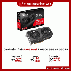 Card màn hình ASUS Dual RX6600 8GB V2 GDDR6