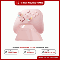 Tay cầm Machenike G3 v2 Tri-mode Pink