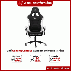 Ghế Gaming Centaur Gundam Universe (White)