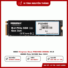 SSD Kingmax Zeus PQ3480 256Gb M.2 2280 Pcie NVME Gen 3X4