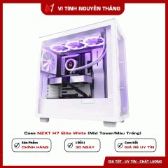  Case NZXT H7 Elite White (Mid Tower/Màu Trắng)