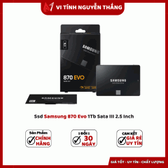   Ssd Samsung 870 Evo 1Tb Sata III 2.5 Inch