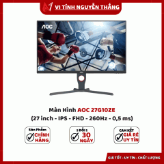 Màn Hình AOC 27G10ZE (27 inch - IPS - FHD - 260Hz - 0,5 ms)
