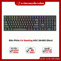 Bàn Phím Cơ Gaming AOC Gk480 (Đen)
