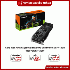 Card màn hình Gigabyte RTX 5070 WINDFORCE SFF 12GB (N5070WF3-12GD)