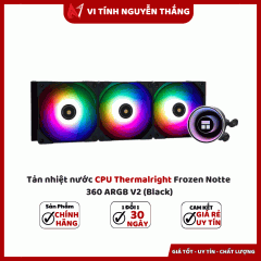 Tản nhiệt nước CPU Thermalright Frozen Notte 360 ARGB V2 (Black)