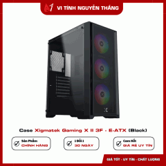 Case Xigmatek Gaming X II 3F - E-ATX (Black) (Tặng 3 Fan) (EN49019)