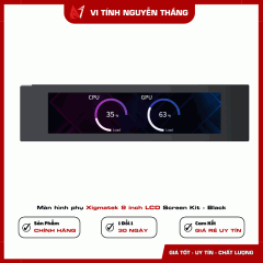 Màn hình phụ Xigmatek 9 inch LCD Screen Kit - Black