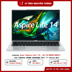 Laptop Acer Aspire Lite 14 - AL14-52M-32KV (i3-1305U/ 8GB/ 256GB/ Win 11 Home SL)