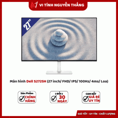 Màn hình Dell S2725H (27 inch/ FHD/ IPS/ 100Hz/ 4ms/ Loa)