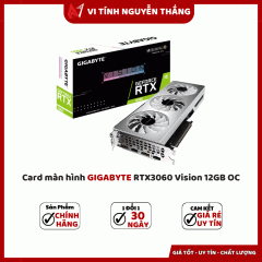  Card màn hình GIGABYTE RTX3060 Vision 12GB OC