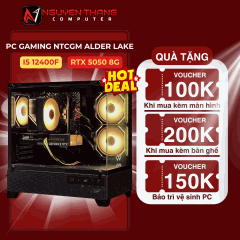 PC GAMING NTCGM ALDER LAKE (H610 - 12400F - RAM 16GB - SSD 512GB - RTX 5050 8GB)