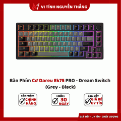  Bàn Phím Cơ Dareu Ek75 PRO - Dream Switch (Grey - Black)