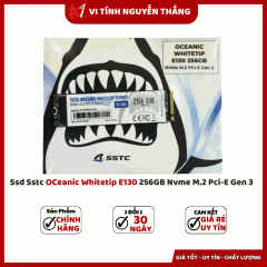 Ssd Sstc OCeanic Whitetip E130 256GB Nvme M.2 Pci-E Gen 3