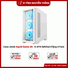 Case Jetek Squid Game Z6 - E-ATX (White) (Tặng 4 Fan)